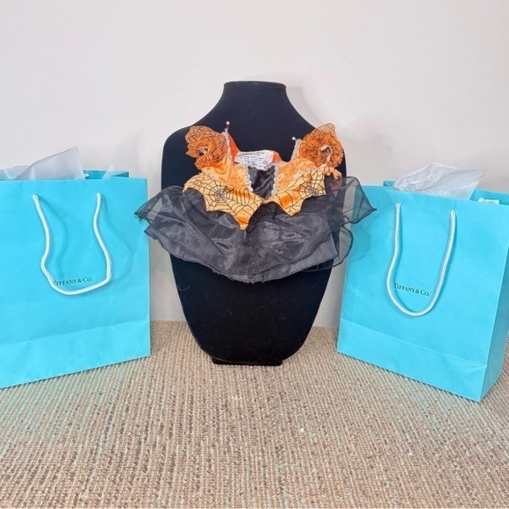🌸Vintage Halloween Build-A-Bear Dress/Hat🧡🖤